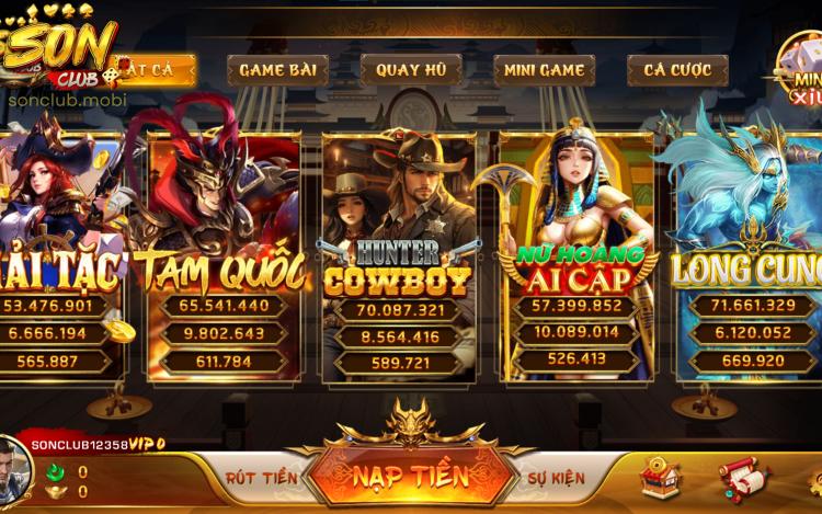 Đối tượng phục vụ của cổng game