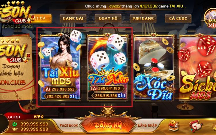 Giới thiệu chi tiết về tài xỉu Sonclub với 2 hình thức mới lạ