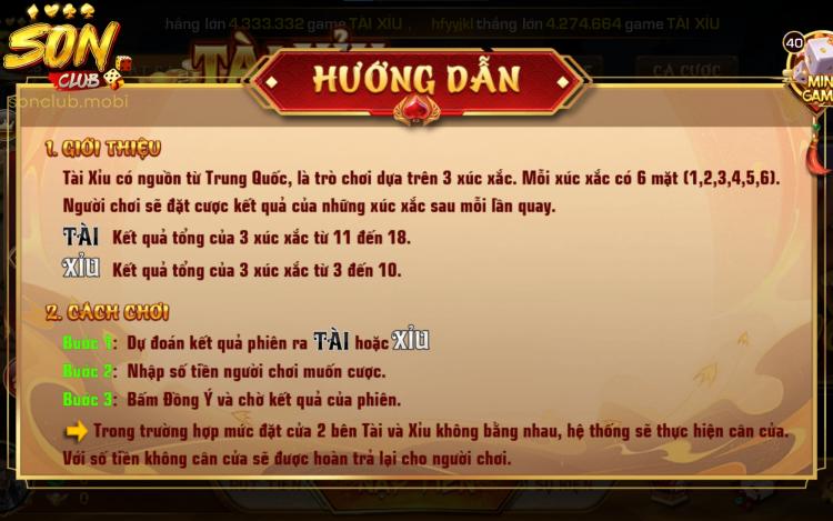 Luật chơi cần phải nắm rõ trước khi đặt cược