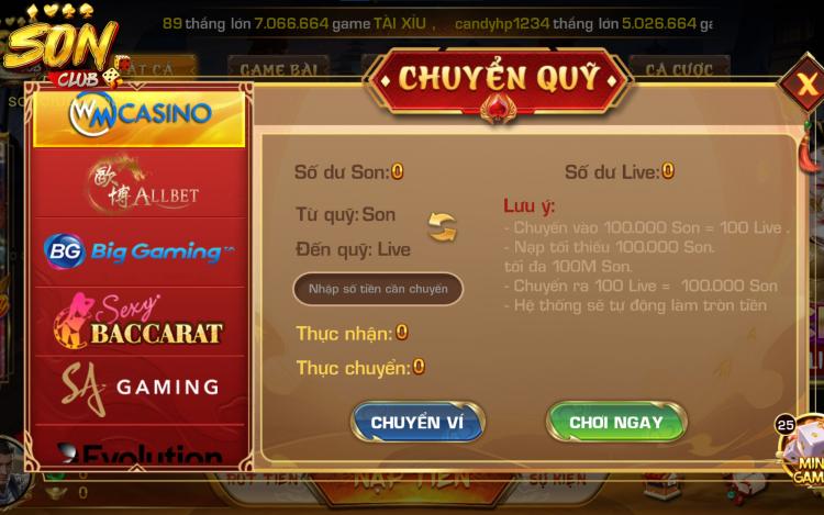 Quy định chi tiết về thời mức đặt cược